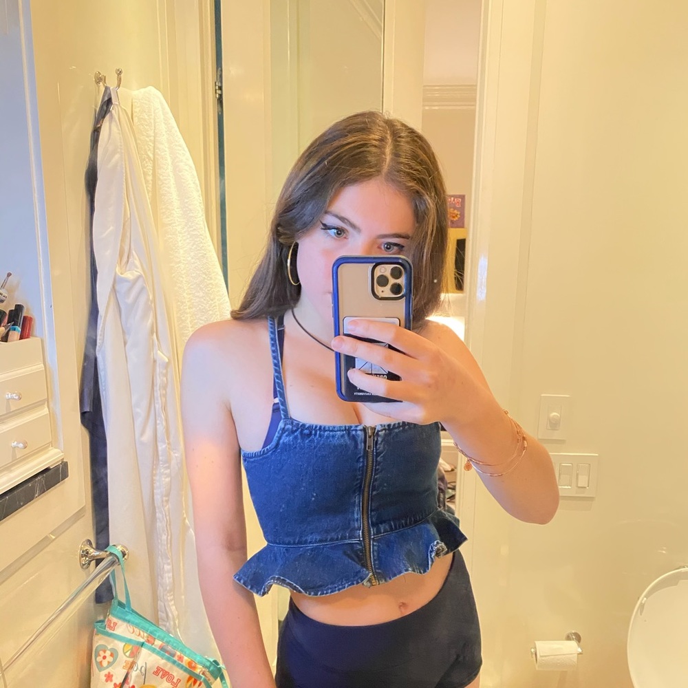 Urban outfitters jean top💥